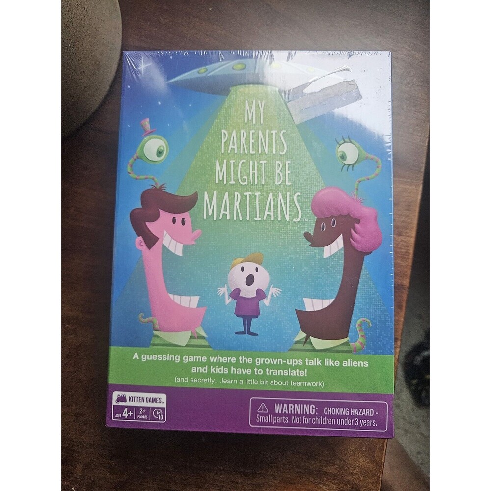 My Parents Might Be Martians Game / Family Game Night NEW & SEALED